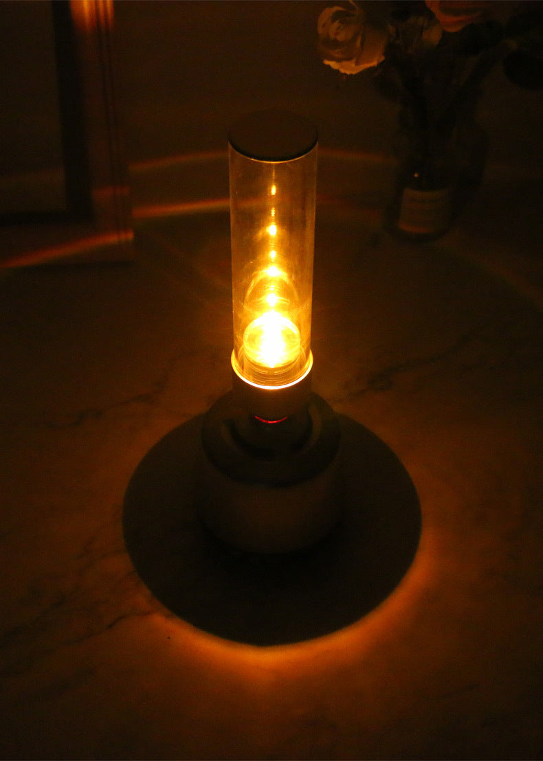 JMT-325962 Candlelight Bluetooth Speaker with Night Light and Immersive Subwoofer Function