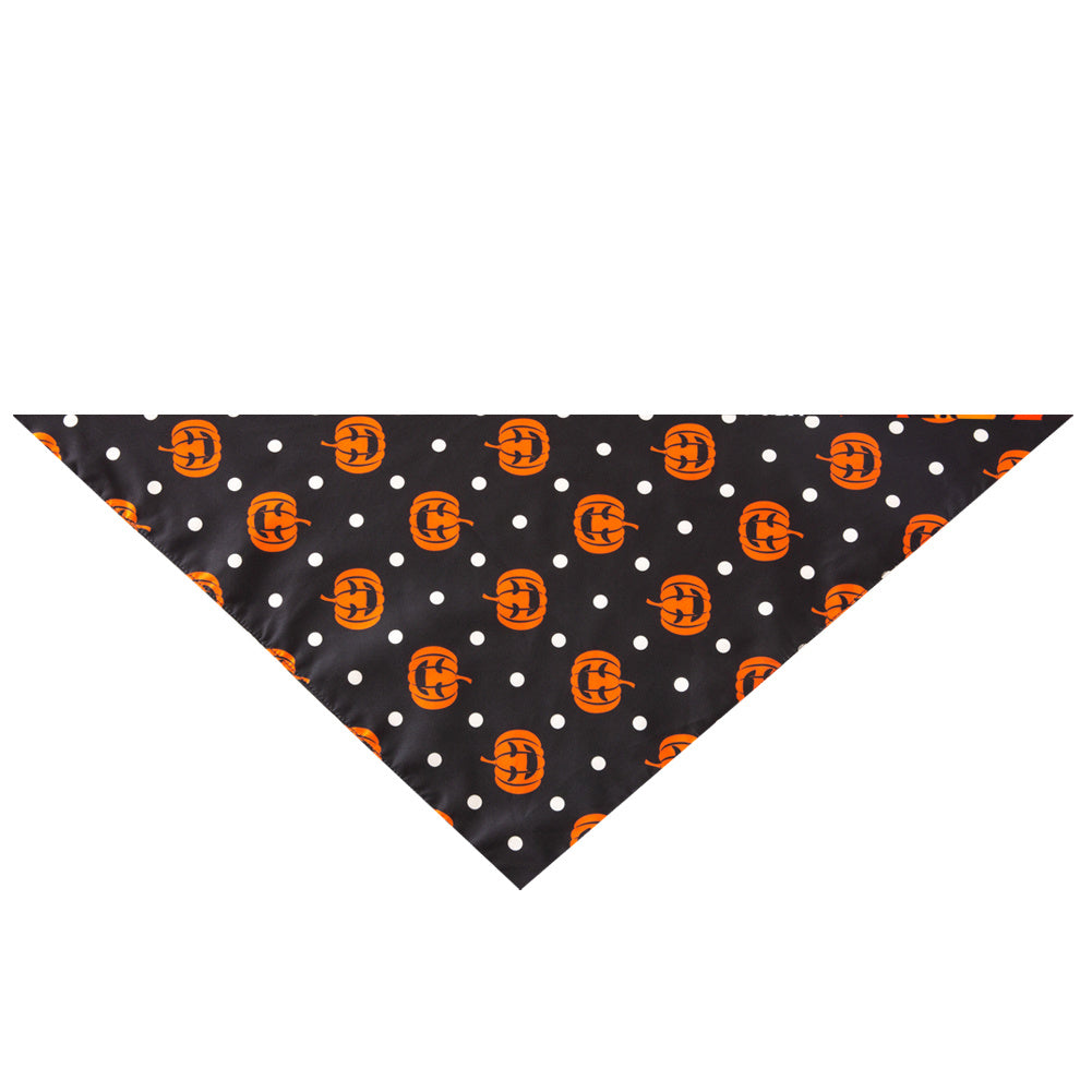 JMT-326090 Halloween Pet Saliva Towel - Casual Style for Pet Care and Festive Fun