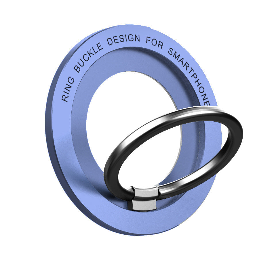 JMT-326474 Magnetic Zinc Alloy Mobile Phone Retaining Ring - Compact Design in Black, Silver, or Blue