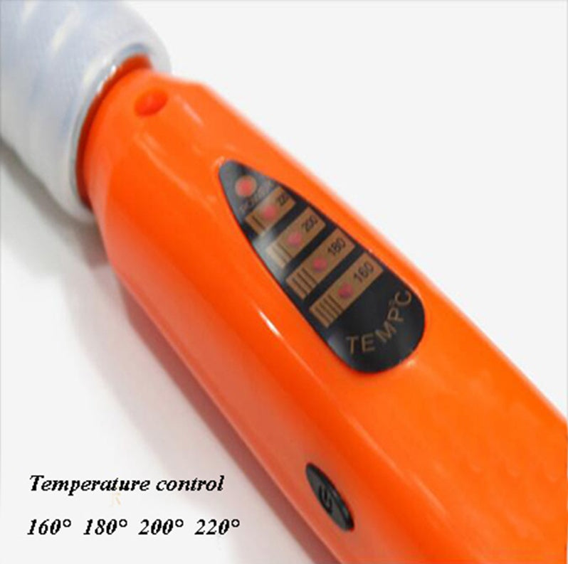 JMT-326602 Automatic Tourmaline Ceramic Curling Iron - 21-30 mm Diameter, Digital Temperature Control, 160-220 °C, 360° Rotatable Power Cord