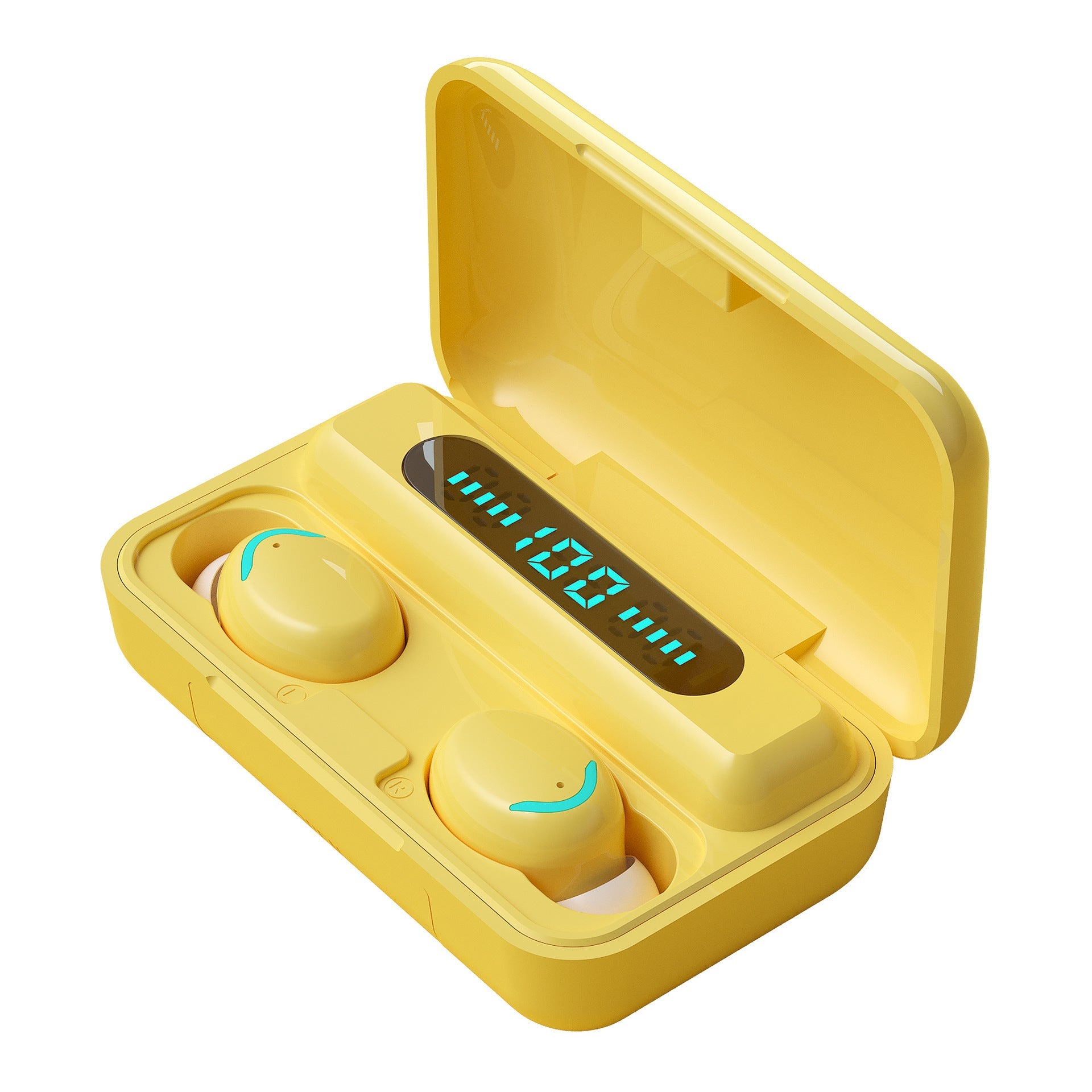 JMT-326602 Bluetooth Wireless Earbuds with Battery Display and Voice Control