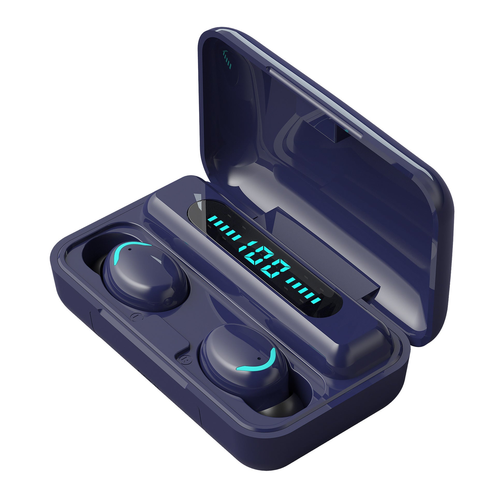 JMT-326602 Bluetooth Wireless Earbuds with Battery Display and Voice Control