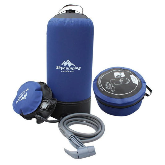 JMT-326666 Foldable Outdoor Shower Bag for Convenient Hot Water Bathing While Camping