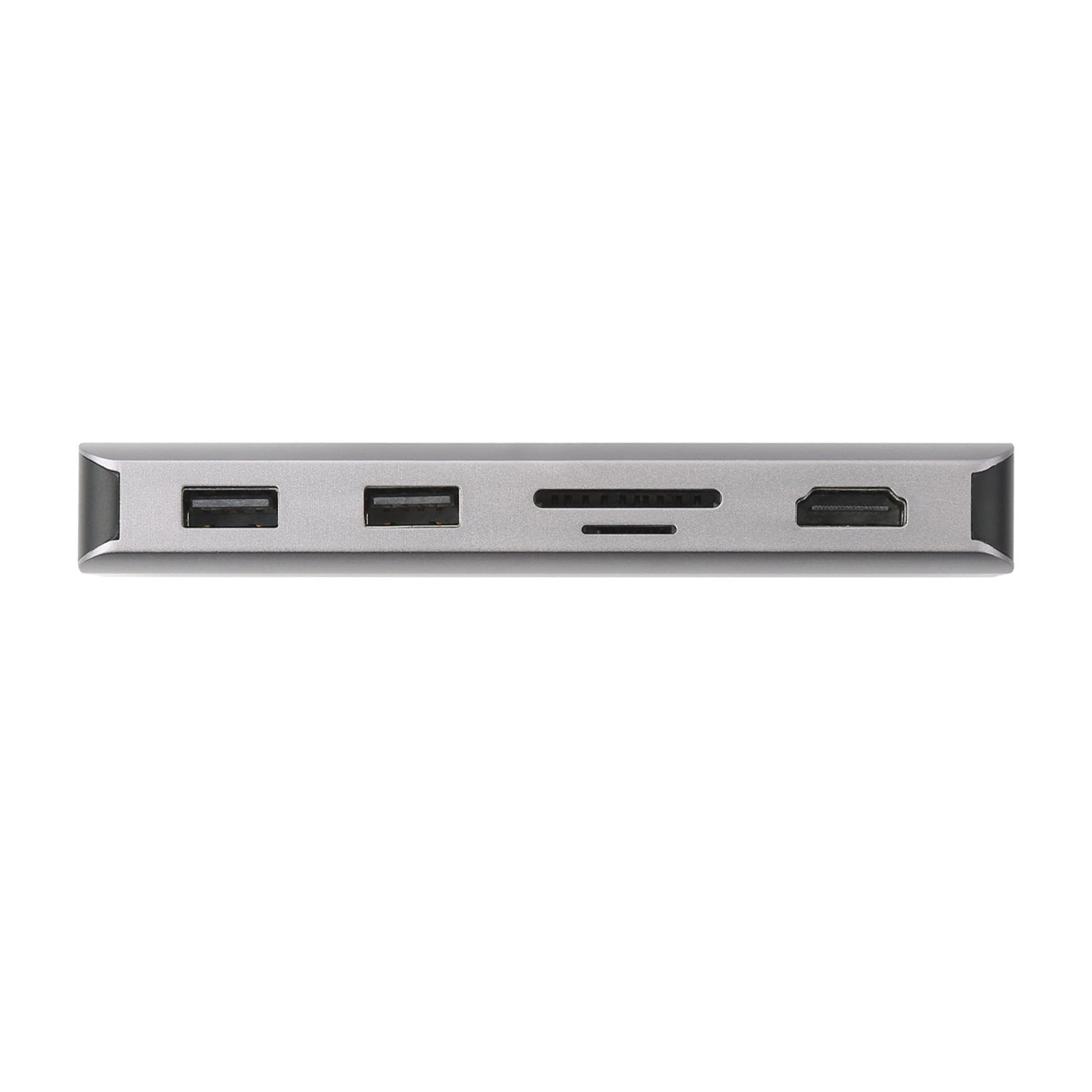 JMT-326730 7-in-1 USB-C Hub with 4K HDMI, Ethernet, USB 3.0, and Dual SD/TF Card Reader