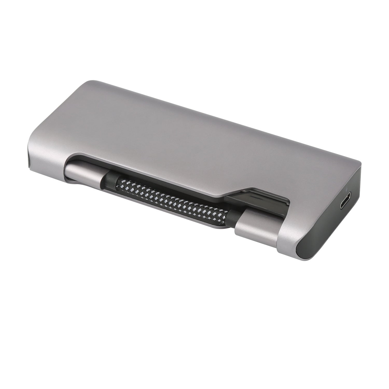 JMT-326730 7-in-1 USB-C Hub with 4K HDMI, Ethernet, USB 3.0, and Dual SD/TF Card Reader