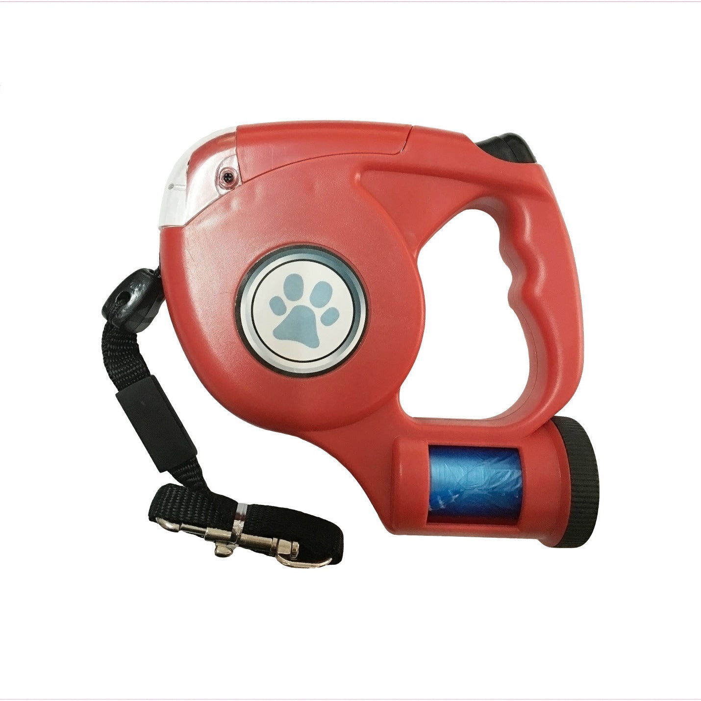 JMT-327114 Automatic Retractable Pet Traction Rope with LED Light - Durable ABS Material in Multiple Colors