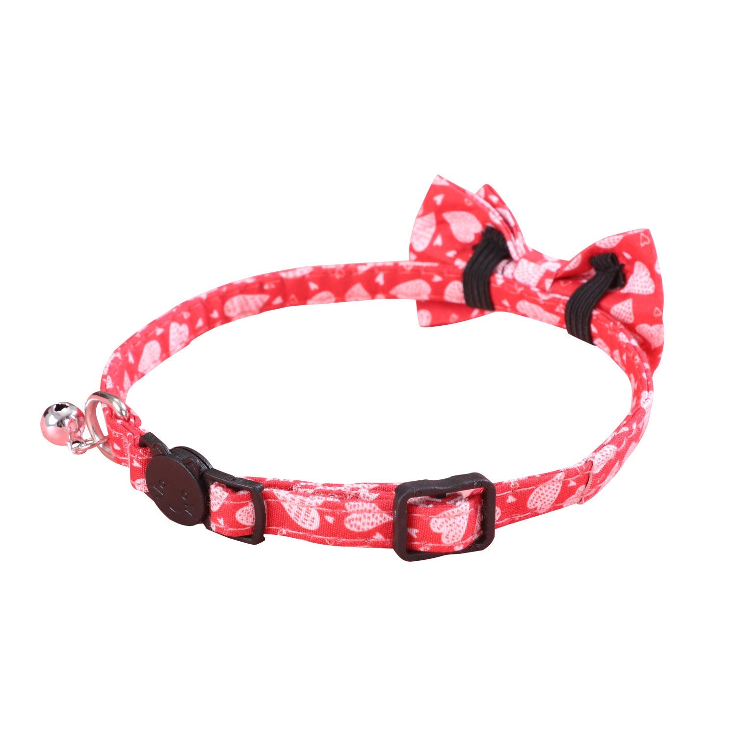 JMT-327434 Valentine's Day Pet Leash Bow Tie with Heart Pattern