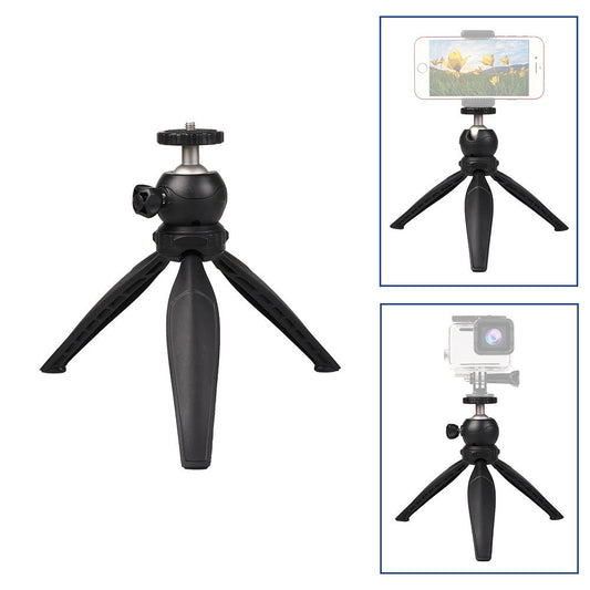 JMT-327946 Adjustable Aluminum Alloy Tripod Stand for Cameras, Phones & Microphones