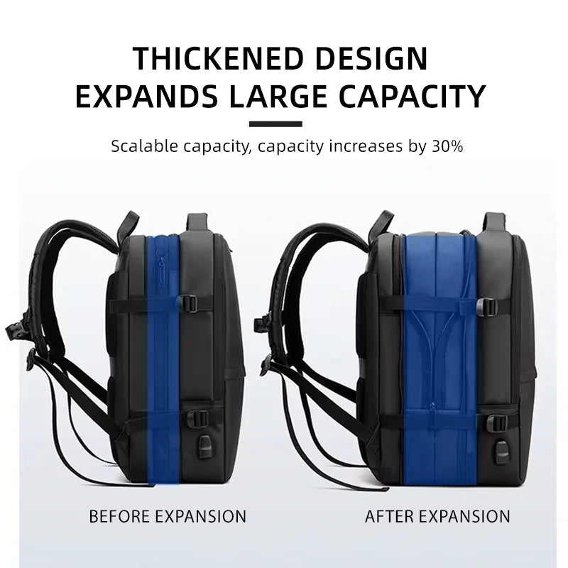 JMT-327946 Waterproof 17-Inch Laptop Backpack with Custom Logo Space and Multiple Compartments