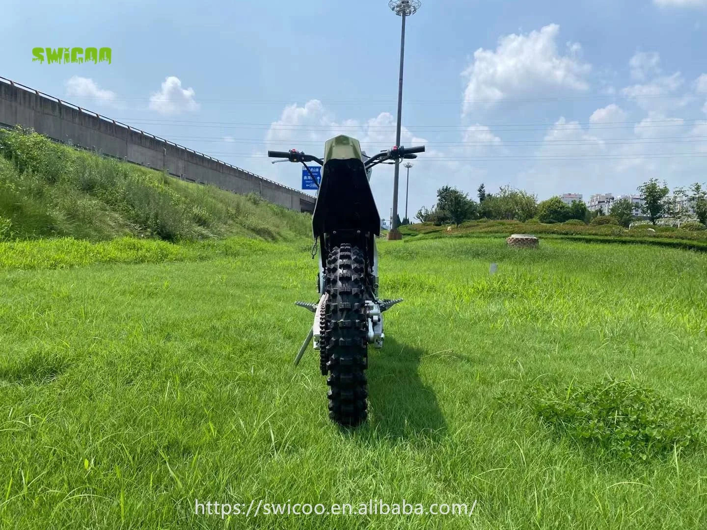 JMT-328522 Electric Adult Dirt Bike with 72V Lithium Battery Option , Top Speed 27.9 mph