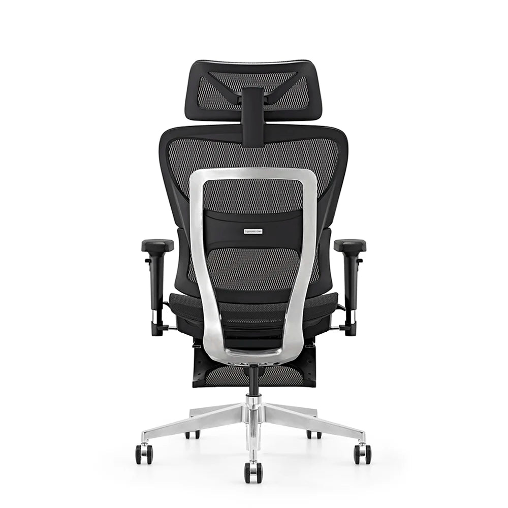 JMT-328522 Ergonomic Mesh High Back Office Chair with Adjustable 3D Armrests and Swivel Function