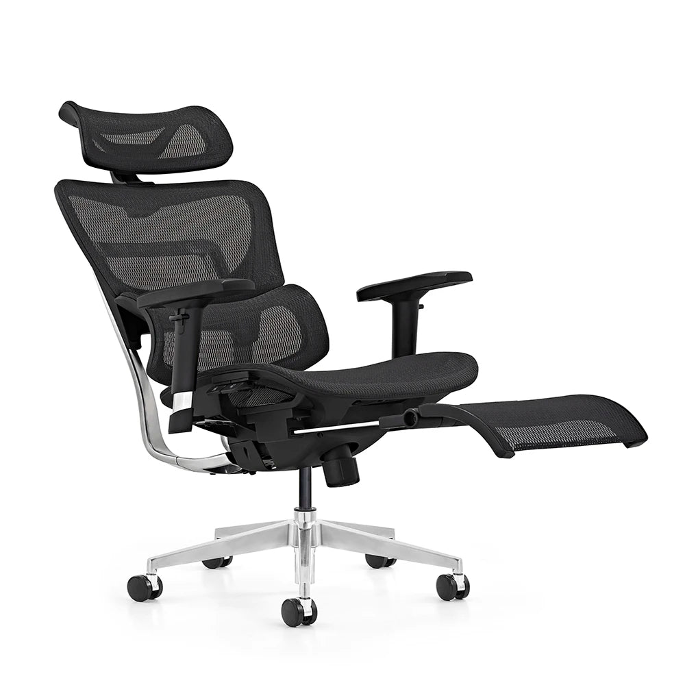 JMT-328522 Ergonomic Mesh High Back Office Chair with Adjustable 3D Armrests and Swivel Function