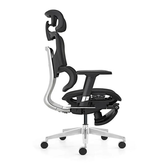 JMT-328522 Ergonomic Mesh High Back Office Chair with Adjustable 3D Armrests and Swivel Function