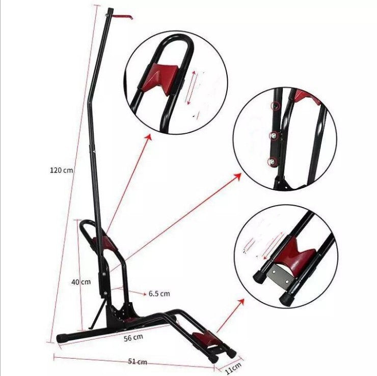 JMT-328842 L-Shaped Detachable Bicycle Repair and Display Stand for Mountain Bikes