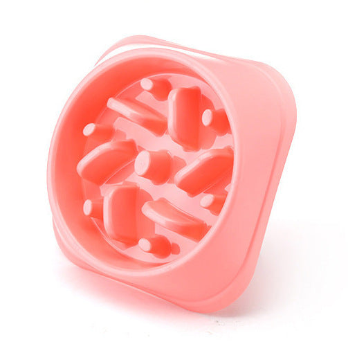 JMT-329098 Eco-Friendly Anti-Choking Slow Feed Dog Bowl - 20.5cm Bottom Diameter, 19cm Mouth Diameter, 4.5cm Height