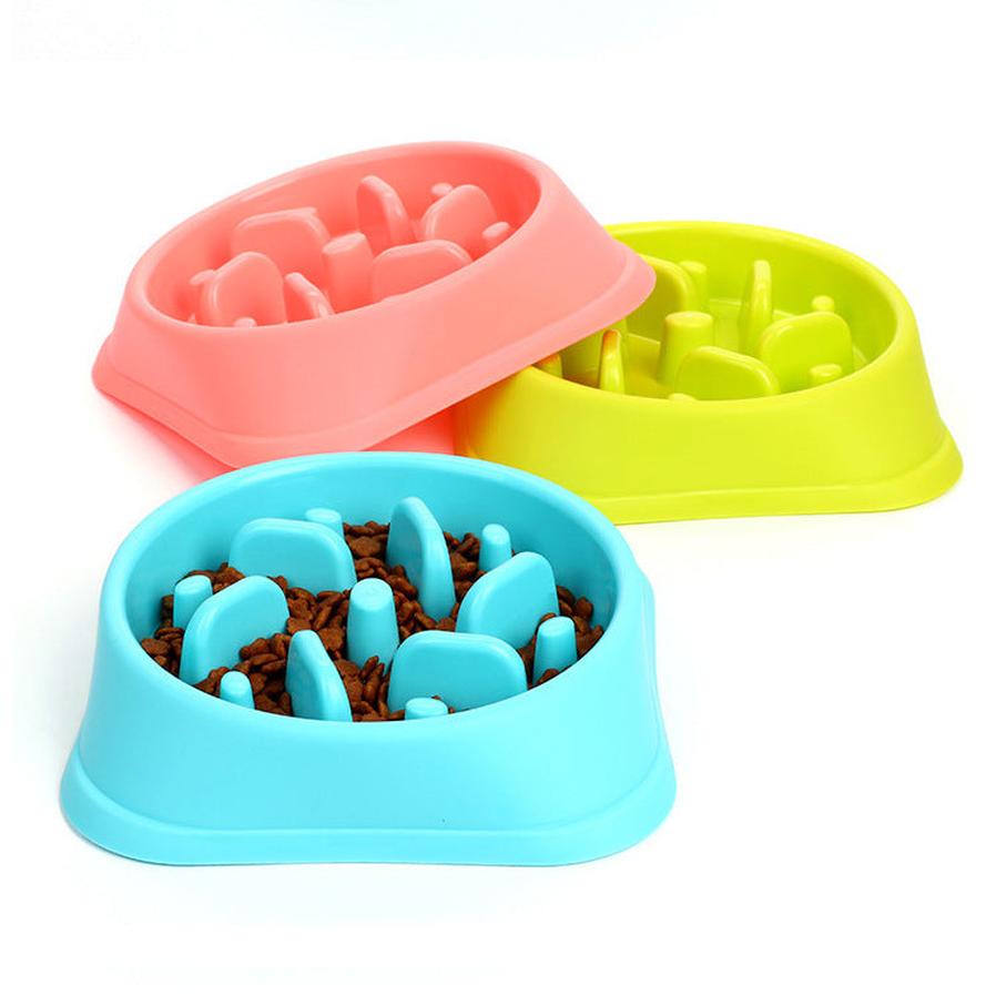 JMT-329098 Eco-Friendly Anti-Choking Slow Feed Dog Bowl - 20.5cm Bottom Diameter, 19cm Mouth Diameter, 4.5cm Height