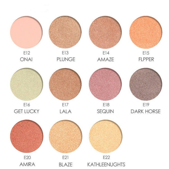 JMT-329354 Matte Nude Eye Shadow Palette with Silky Texture and Long-Lasting Finish