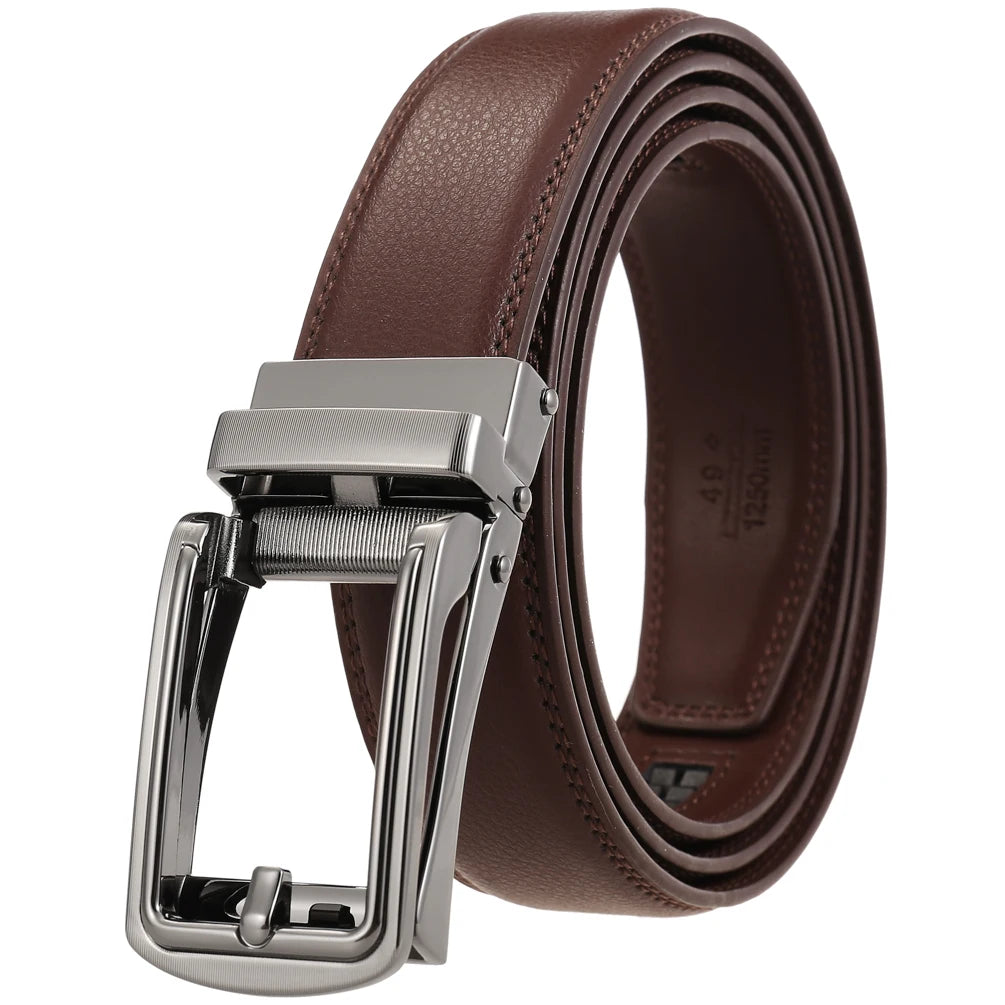 JMT-329674 Men's Leather Belt 3.0cm - Classic Design and Durable Material, Perfect for Everyday Wear