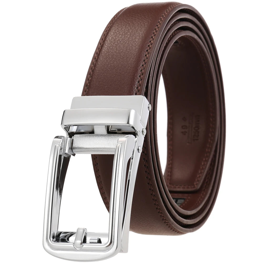 JMT-329674 Men's Leather Belt 3.0cm - Classic Design and Durable Material, Perfect for Everyday Wear