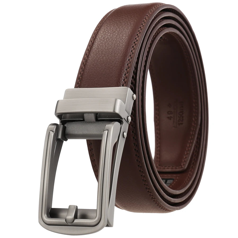 JMT-329674 Men's Leather Belt 3.0cm - Classic Design and Durable Material, Perfect for Everyday Wear