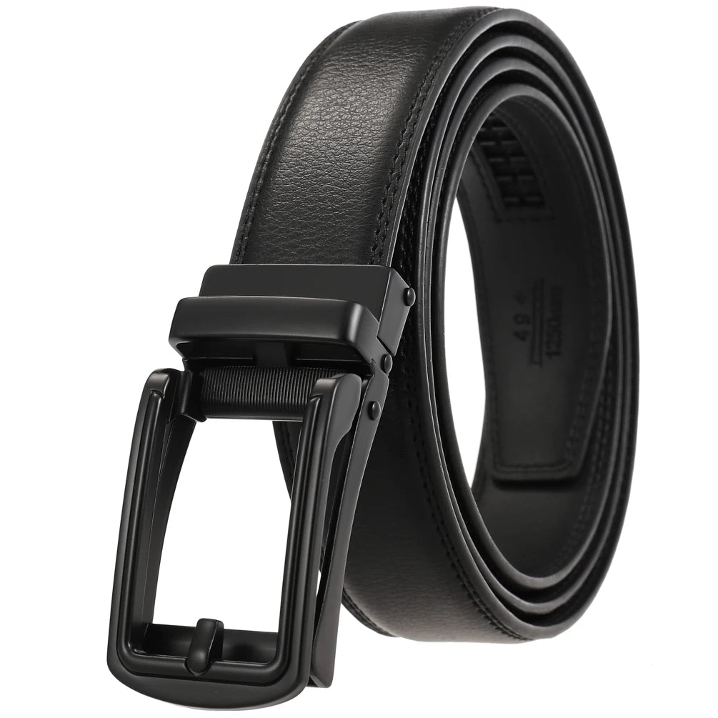 JMT-329674 Men's Leather Belt 3.0cm - Classic Design and Durable Material, Perfect for Everyday Wear
