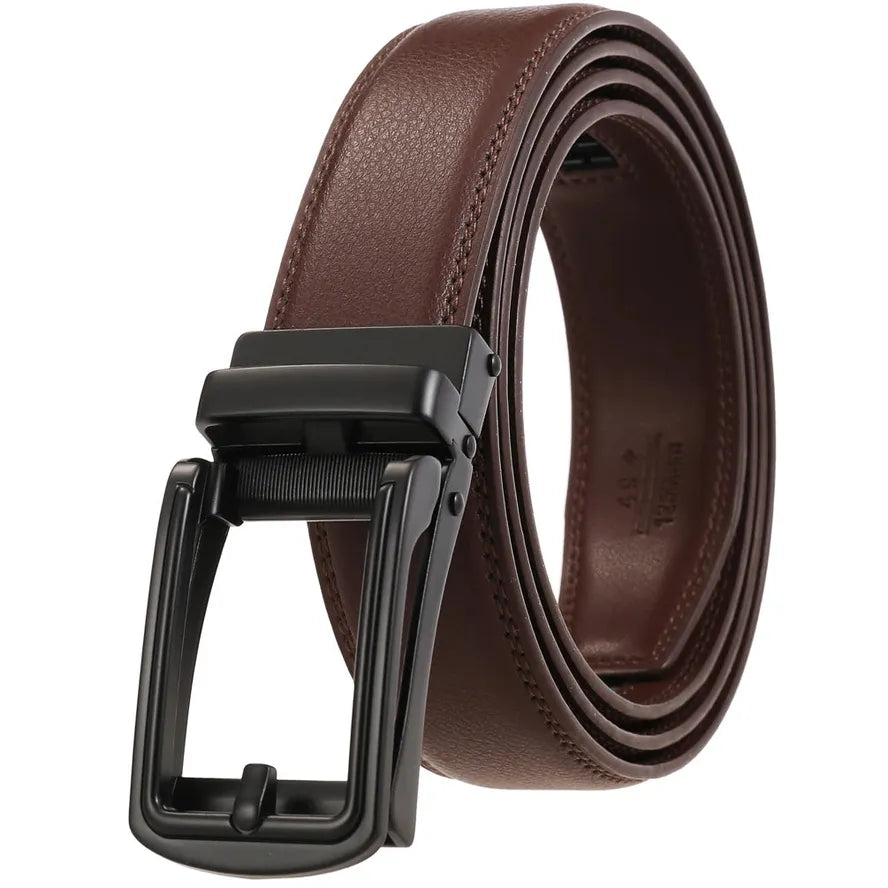 JMT-329674 Men's Leather Belt 3.0cm - Classic Design and Durable Material, Perfect for Everyday Wear