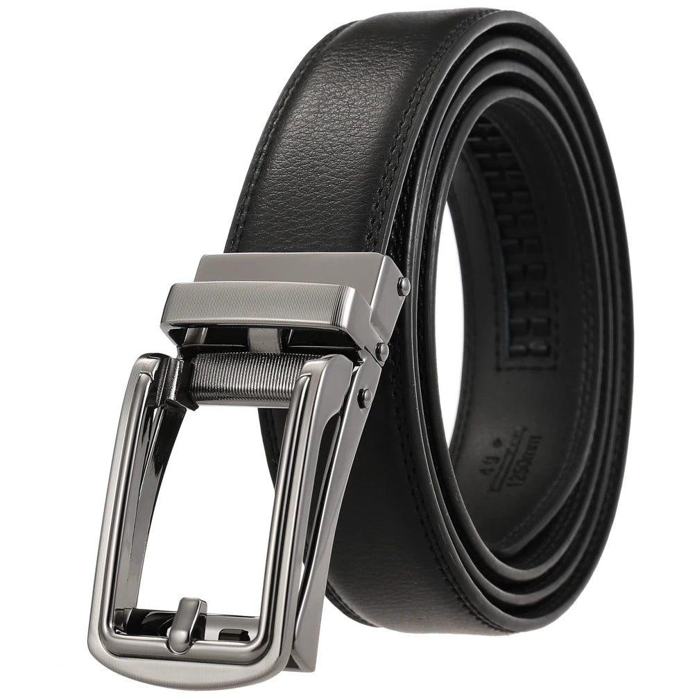 JMT-329674 Men's Leather Belt 3.0cm - Classic Design and Durable Material, Perfect for Everyday Wear