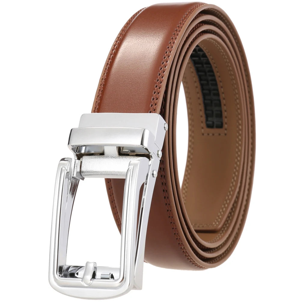 JMT-329674 Men's Leather Belt 3.0cm - Classic Design and Durable Material, Perfect for Everyday Wear