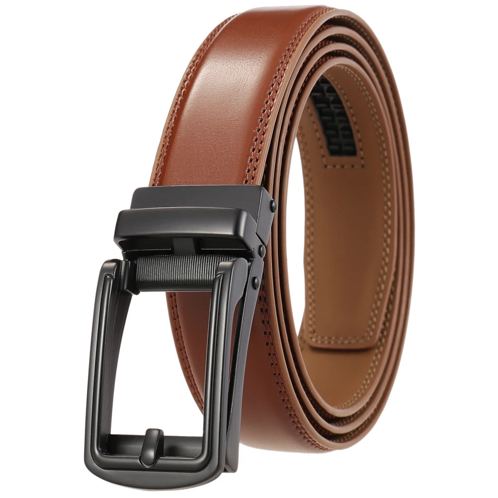 JMT-329674 Men's Leather Belt 3.0cm - Classic Design and Durable Material, Perfect for Everyday Wear