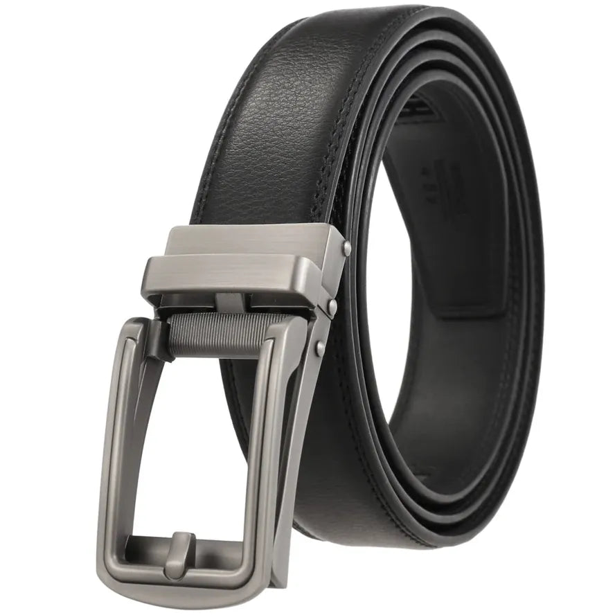 JMT-329674 Men's Leather Belt 3.0cm - Classic Design and Durable Material, Perfect for Everyday Wear