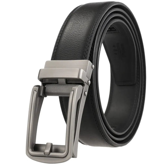 JMT-329674 Men's Leather Belt 3.0cm - Classic Design and Durable Material, Perfect for Everyday Wear