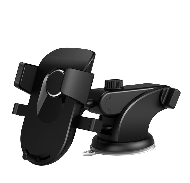 JMT-329930 Universal Suction Cup Mobile Phone Holder for Devices Under 6 Inches - Purple & Black