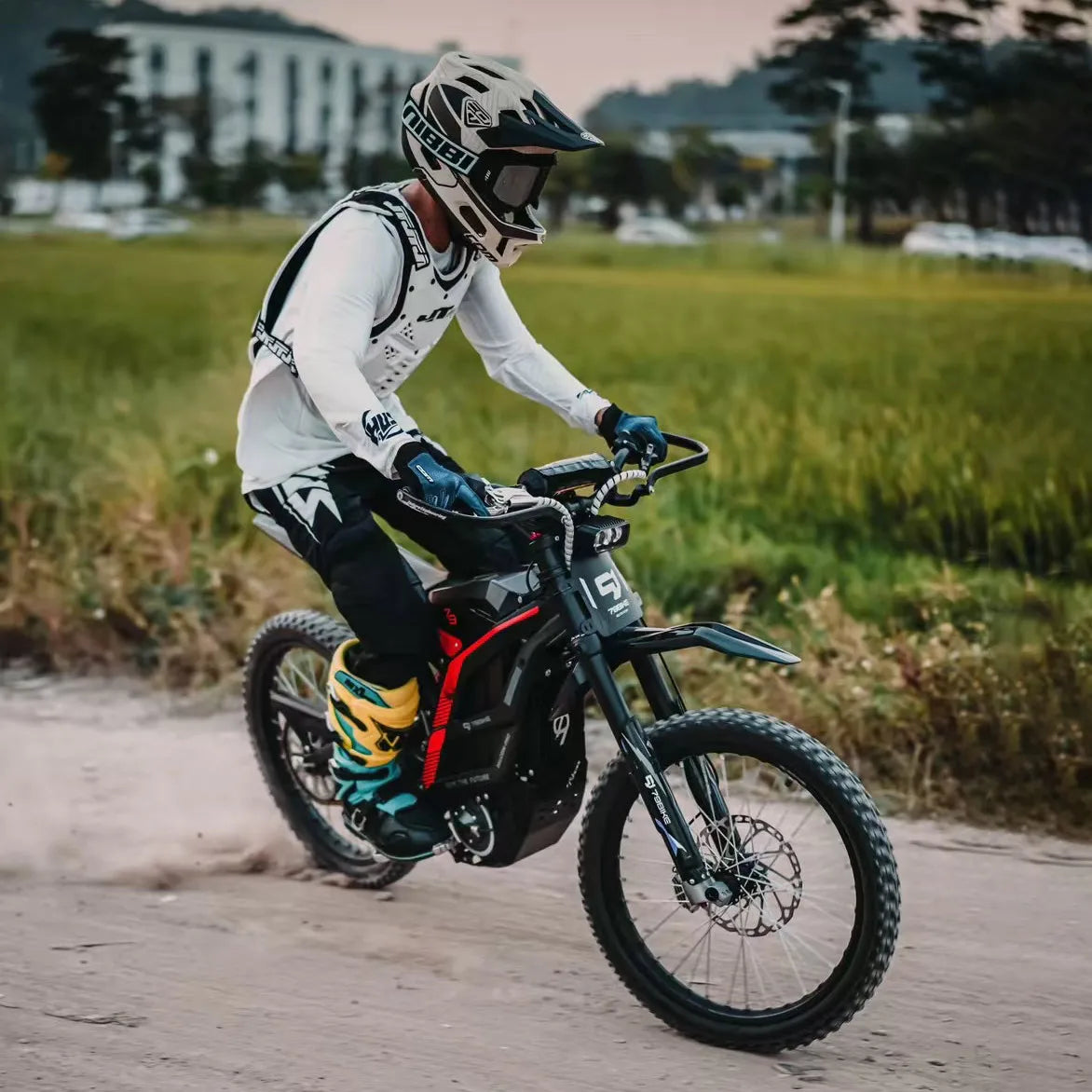 JMT-329994 10000W Full Suspension Electric Mountain Bike with Aluminum Alloy Frame , Top Speed 27.9 mph