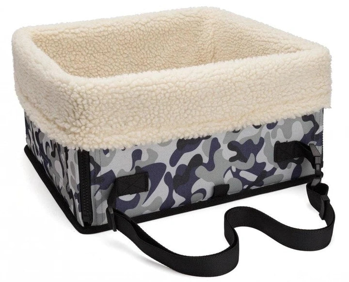 JMT-330314 Portable Waterproof Foldable Dog Car Seat with Elevated Frame