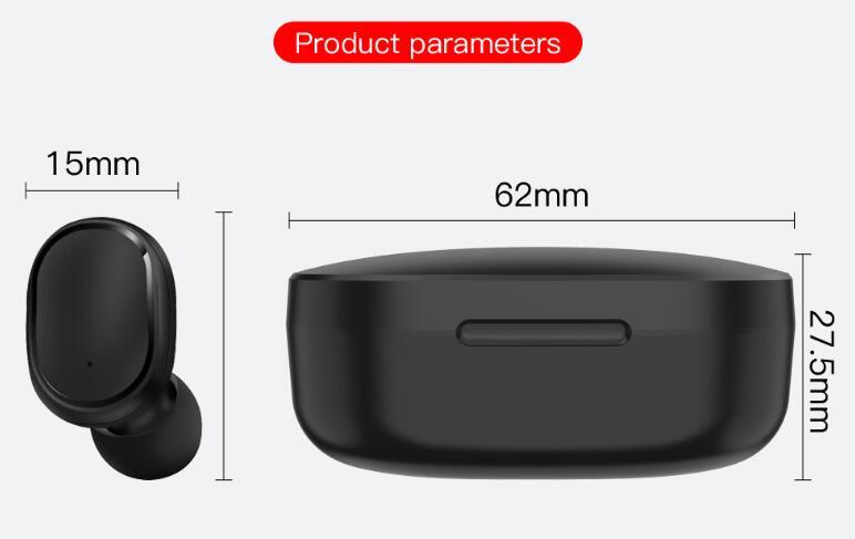 JMT-330570 Bluetooth In-Ear Headphones with 80 Hours Standby and 4 Hours Talk Time
