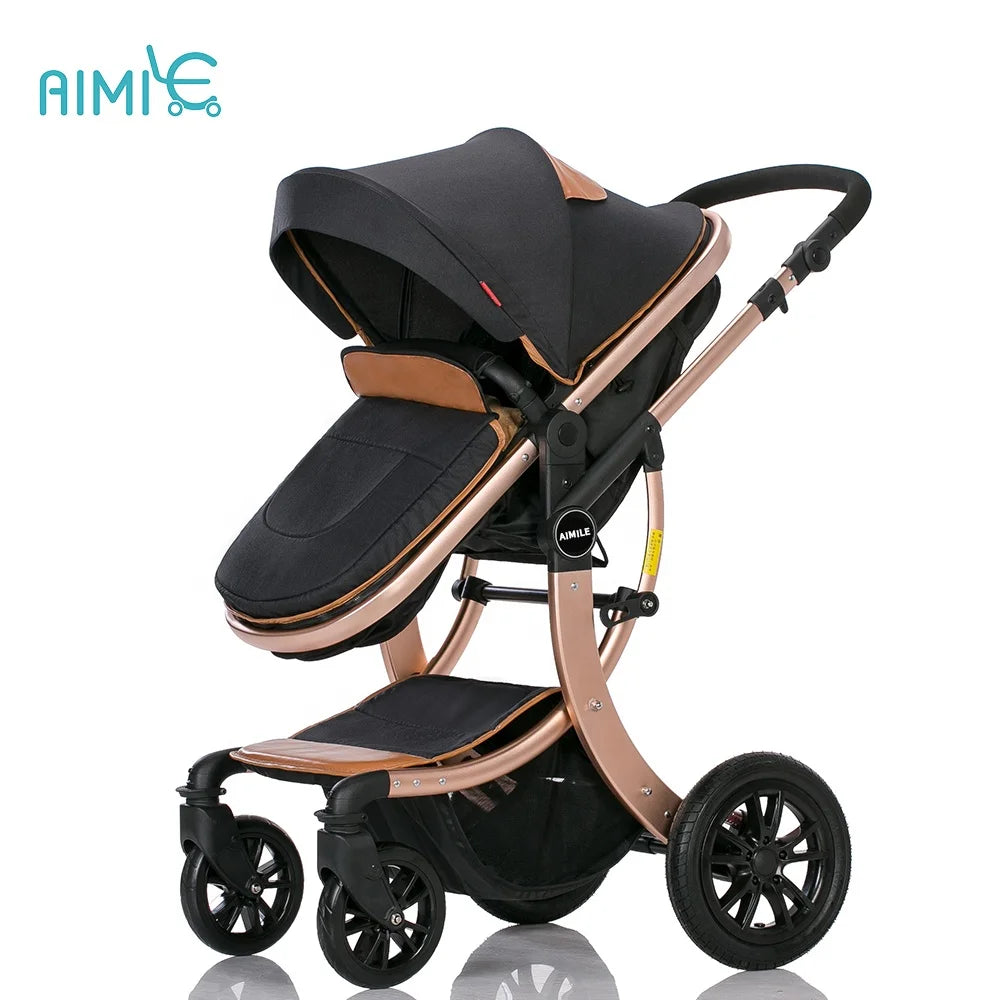 JMT-331402 3-in-1 Convertible Baby Stroller with 360-Degree Rotate Function for Newborns