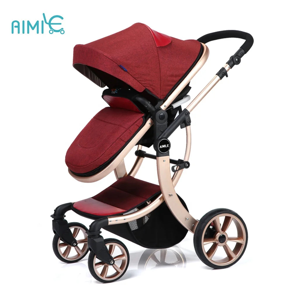 JMT-331402 3-in-1 Convertible Baby Stroller with 360-Degree Rotate Function for Newborns