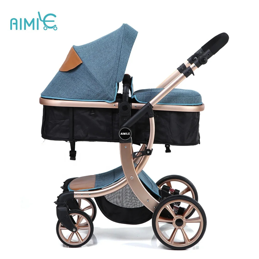 JMT-331402 3-in-1 Convertible Baby Stroller with 360-Degree Rotate Function for Newborns