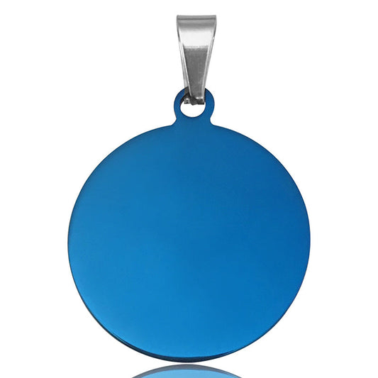 JMT-331402 Stainless Steel Pet ID Tag Necklace in Various Shapes and Colors for Dogs and Cats