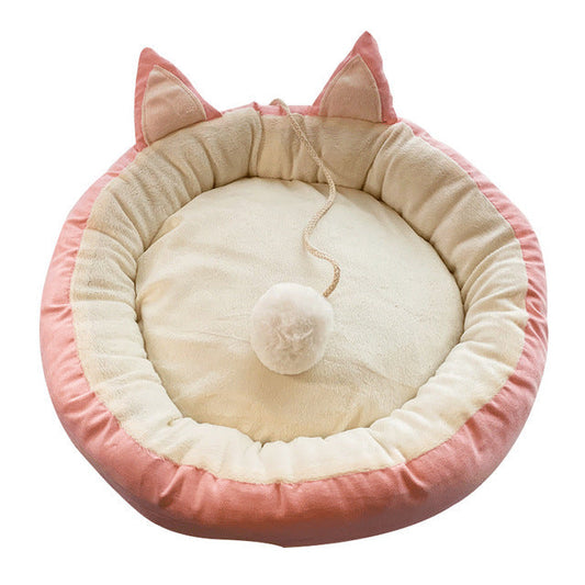 JMT-331530 Removable and Washable Small to Medium Pet Kennel in Pink and Gray