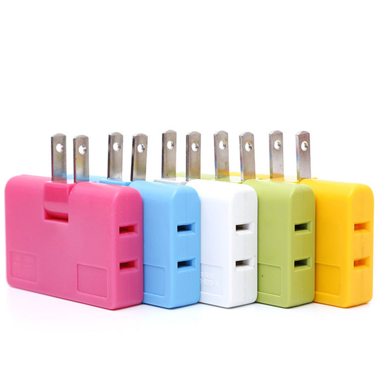 JMT-331914 180-Degree Rotatable Ultra-Thin Wireless Converter with Three Power Sockets
