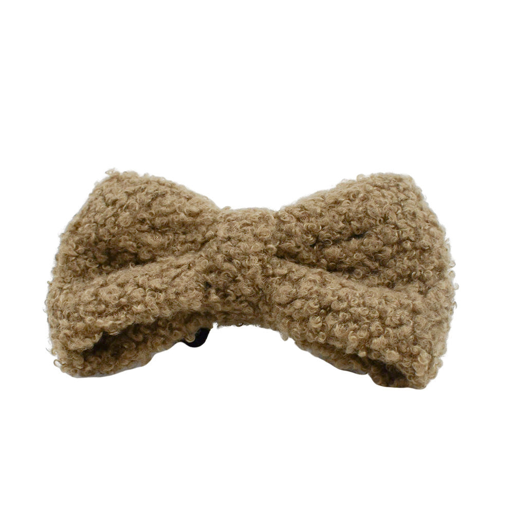 JMT-332554 Pet Necklet Set with Collar, Leash, Bow, and Vest - Brown 3-Piece and 4-Piece Options Available