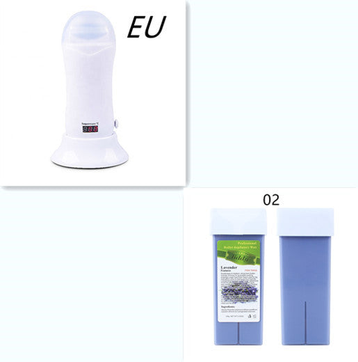 JMT-332618 Hair Removal Hot Wax Machine with 12 Color Wax and 100 Wax Papers, 40W Power
