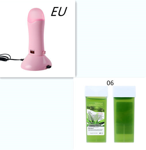 JMT-332618 Hair Removal Hot Wax Machine with 12 Color Wax and 100 Wax Papers, 40W Power