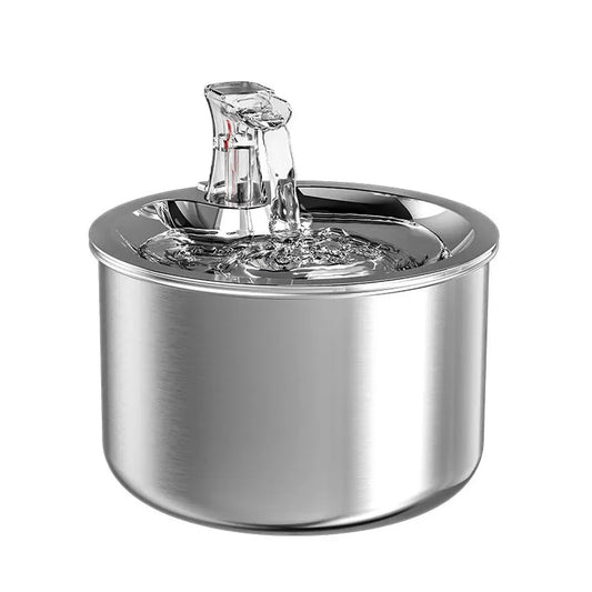 JMT-332746 Automatic Stainless Steel Pet Water Fountain with Filter and Sensor