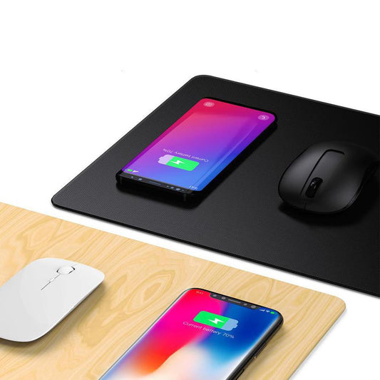 JMT-333066 Wireless Charging Mouse Pad for Fast Charging Compatible with Android and Apple Devices