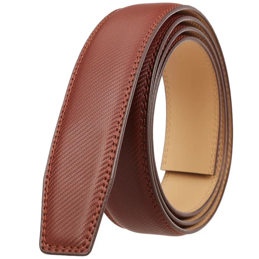 JMT-333130 Men's Casual 3.5cm Automatic Belt - LY35-3311 Adjustable Leather Style Belt