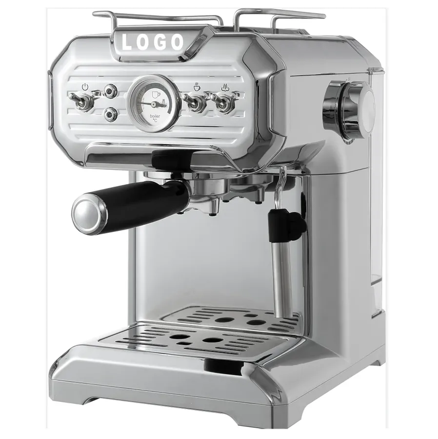 JMT-333194 Portable Italian Espresso Coffee Machine with Antique Plastic Housing