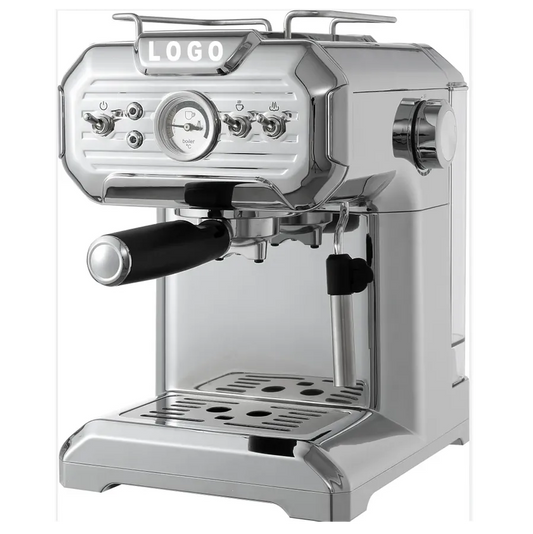 JMT-333194 Portable Italian Espresso Coffee Machine with Antique Plastic Housing