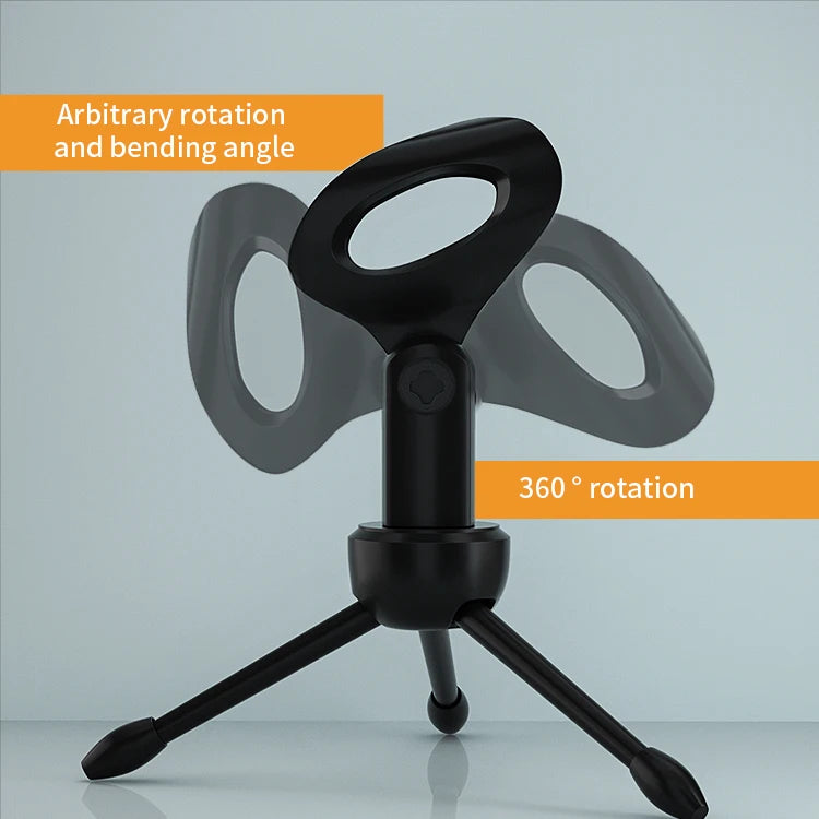 JMT-333194 Professional Condenser Microphone with 3.5mm Connector for Desktop Recording and Streaming